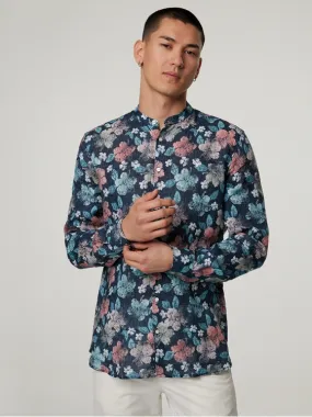 Hemd aus Leinen im Slim Fit